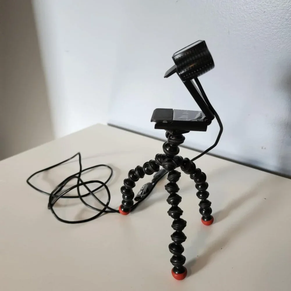 *HOST PICK* EUC Logitech 1080 Web Camera with Joby small tripod